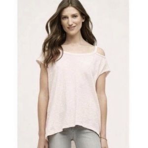 White Cold Shoulder Tshirt